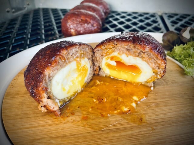 Scotch Eggs au barbecue