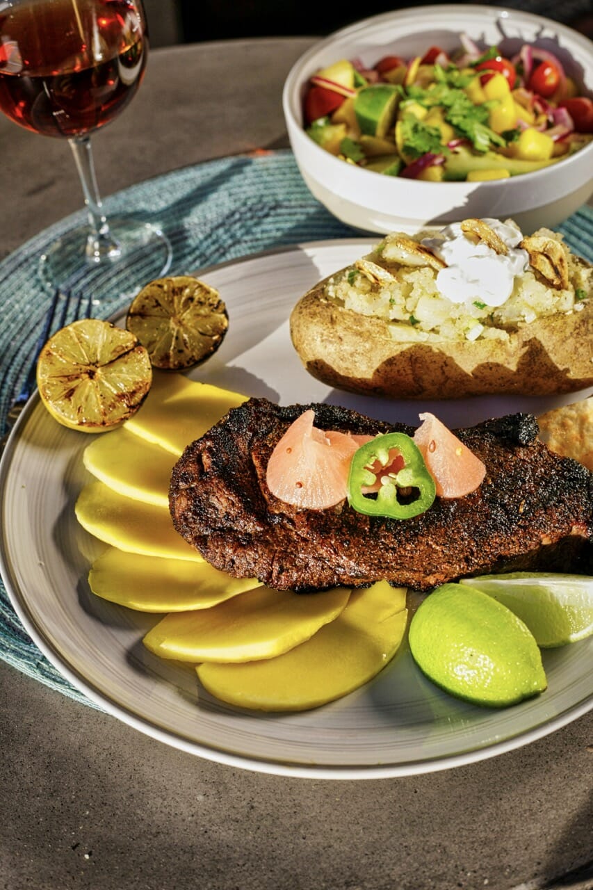 Steak cubain
