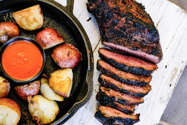Tri-Tip Kozak (aiguillette baronne) au barbecue