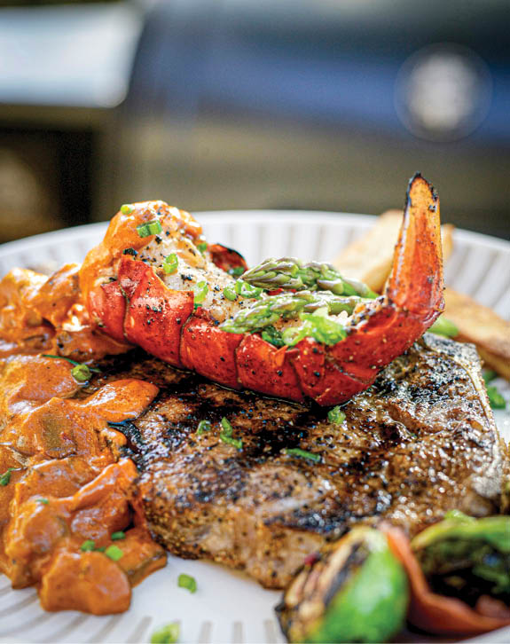 Surf & Turf sauce Stromboli