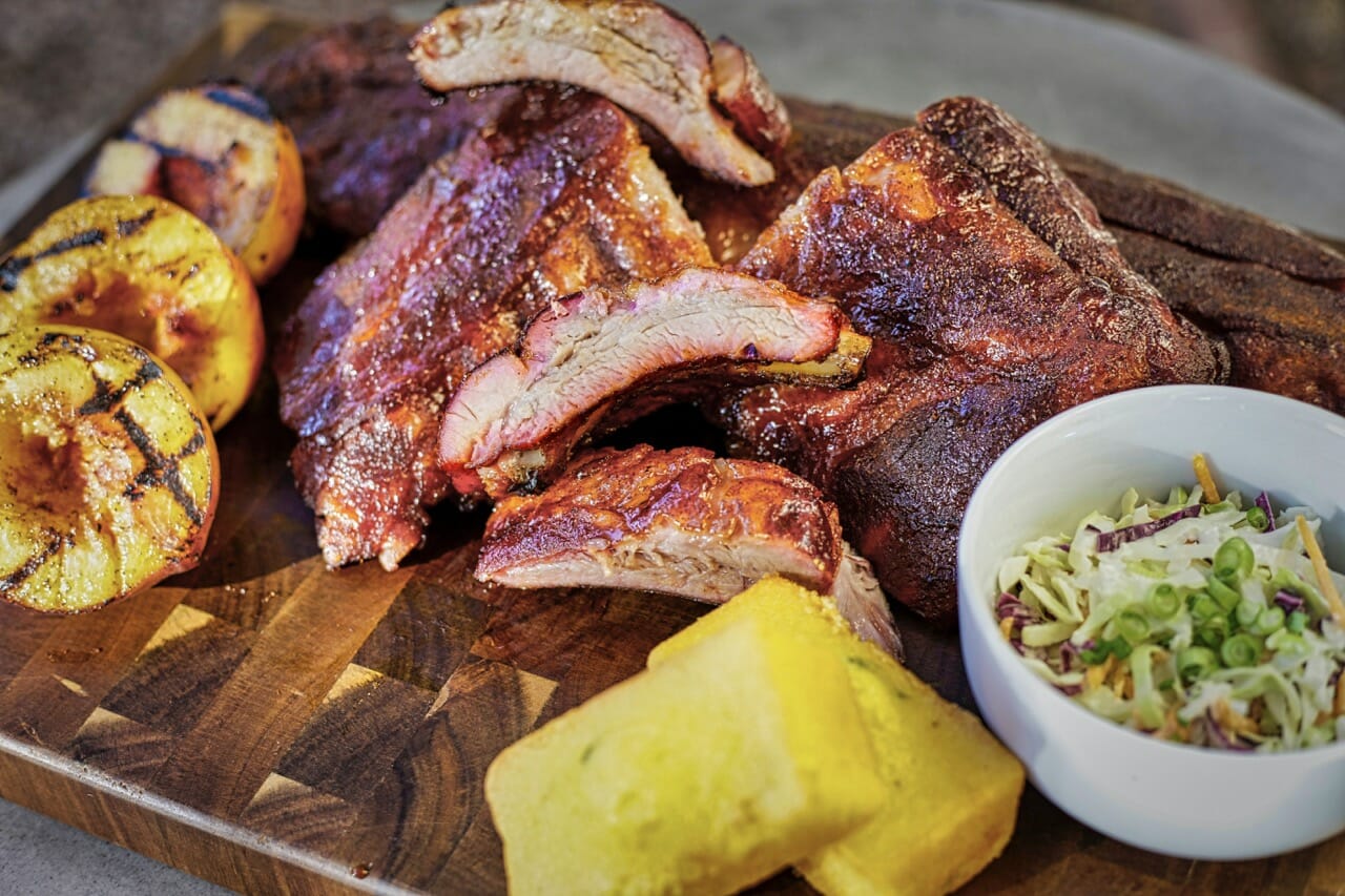 Ribs à la pêche