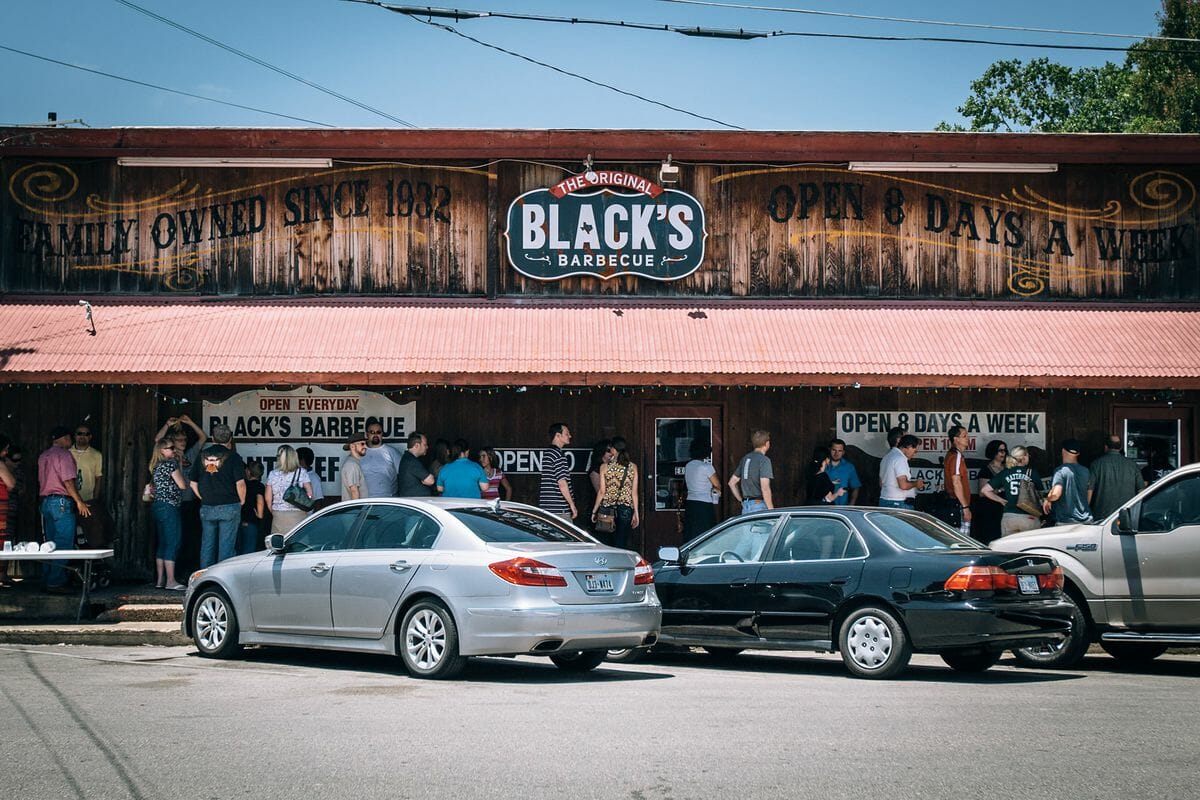 Visite du plus vieux restaurant de BBQ du Texas, Black's à Lockhart, TX