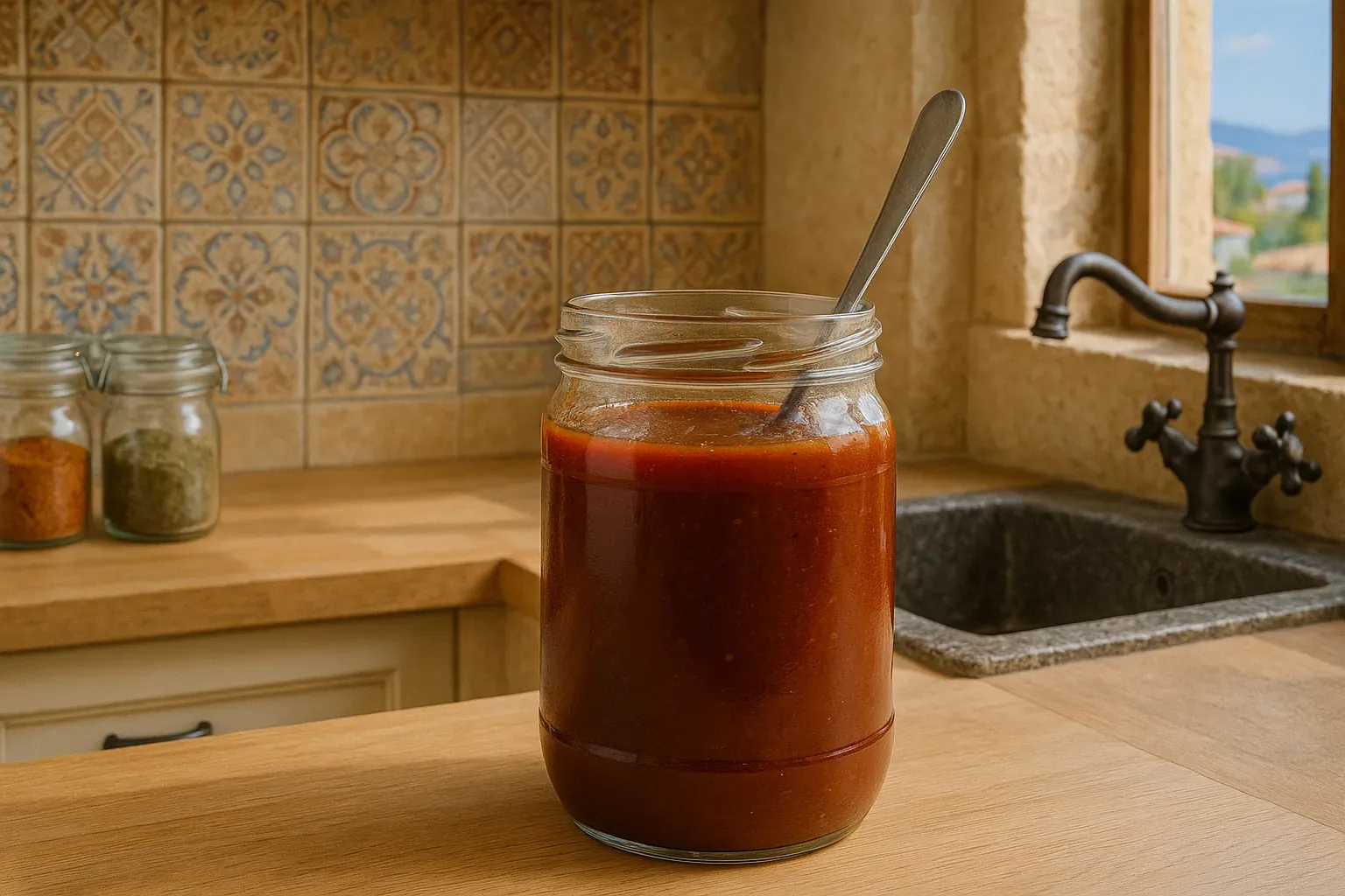 Sauce BBQ allégée et sans sucre ajouté